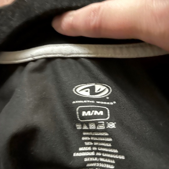 Athletic Works Black zip up - Picture 2 of 4